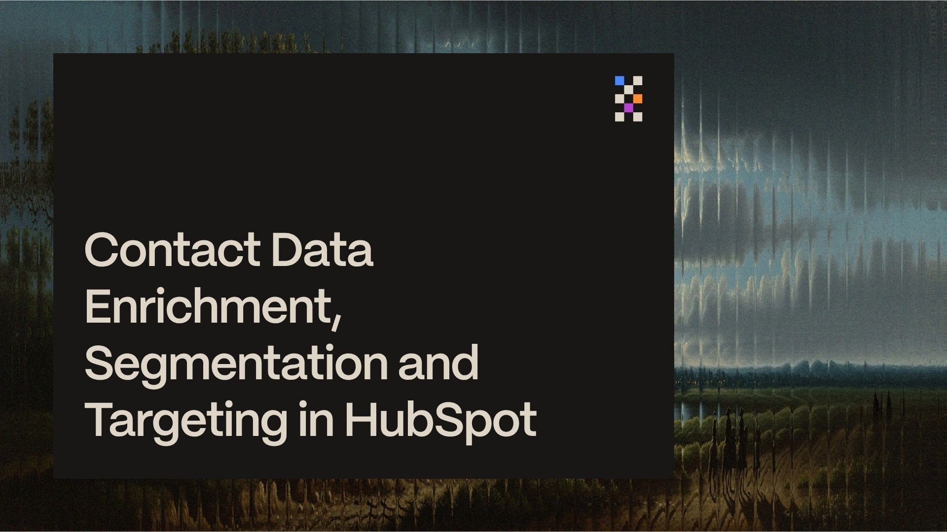Contact data enrichment