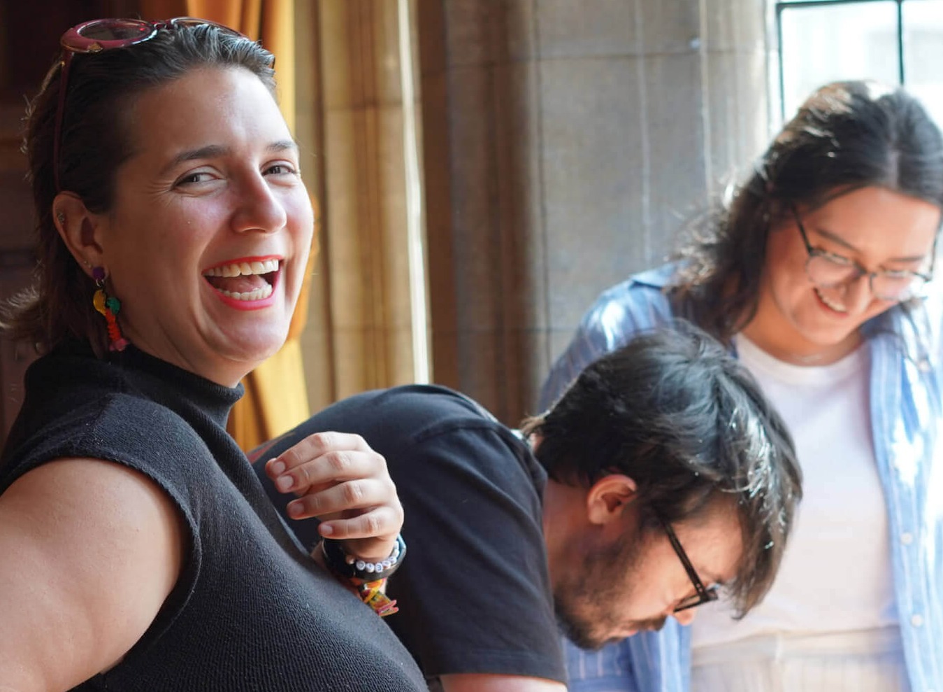 Articulate employee smiling at the camera